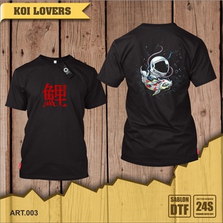 ถูกสุดๆเสื้อยืดผ้าฝ้าย พิมพ์ลาย KOI - KOI COMBED 24Sรหัสเต็ม