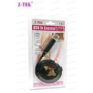 Z-TEK USB TO LAN CABLE CONSOLE (1.5M)