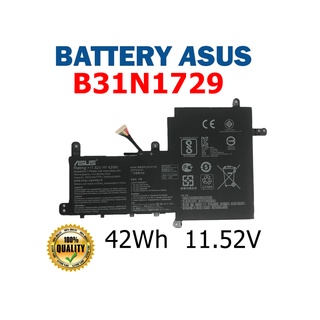 ASUS แบตเตอรี่ B31N1729 ของแท้ (สำหรับ VivoBook X530F X530FA X530FF S530U S530FA S530FN ) ASUS Battery Notebook อัสซุส