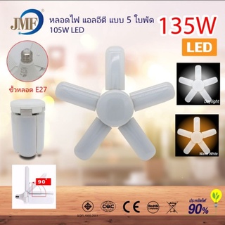 JMF หลอดไฟ LED หลอดไฟทรงใบพัด พับเก็บได้ ปรับได้ **พร้อมส่ง**