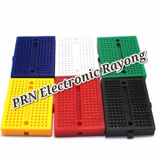 โฟโต้บอร์ด DIY บอร์ดชุดทดสอบ SYB170 SYB-170 Multicolor Linkable Mini Breadboard 170 Holes 1ชิ้น