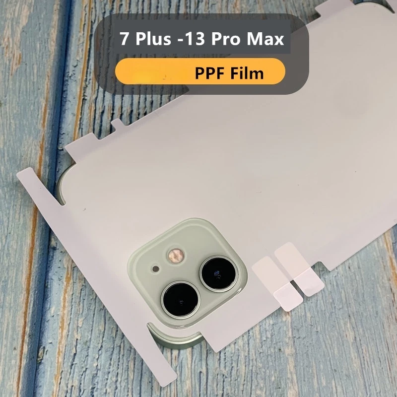 🌈 2 แถม 1 🌈 ฟิล์มกันรอยรอบตัวเครื่องใส ฟิล์มใส ฟิล์มกันรอยหลัง compatible for iphone16Pro Max 16Plus15 Pro Max 14 Pro Max 13 13PRO 13PROMA 12 11 X Xs XR Xsmax 7 8 Plus