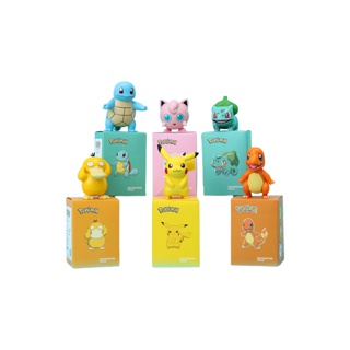 โมเดล โปเกม่อน 6 ตัว ลิขสิทธิ์แท้ คละแบบ Pokemon figure6pcs(10cm）