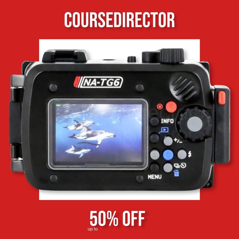 Nauticam compact camera housings Olmypus TG 6 TG-6 กล้องถ่ายใต้น้ำ (ราคาไม่รวมbodyกล้อง)