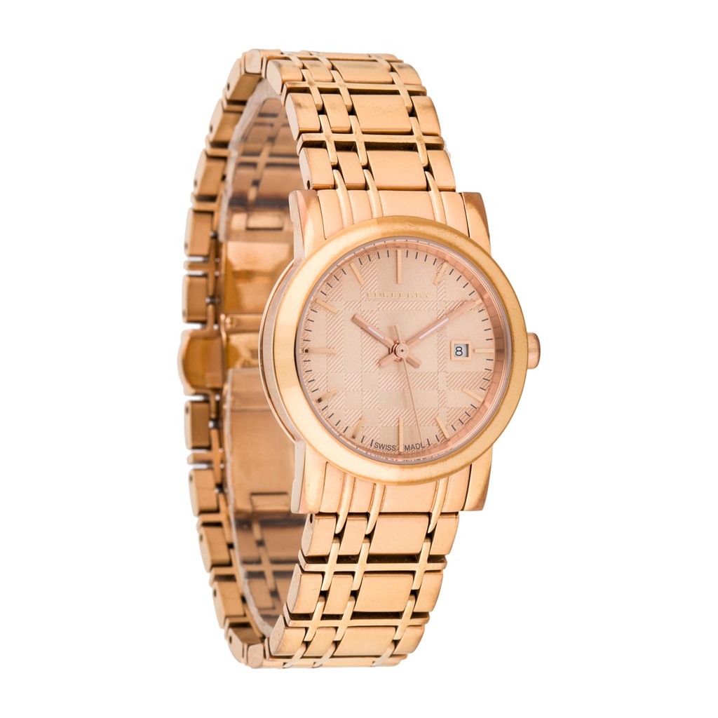 Burberry Classic Bu1866 Rose Gold Wrist Women's Watch