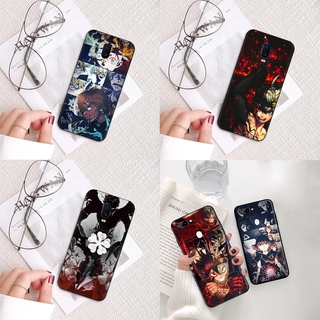 เคสโทรศัพท์มือถือแบบนิ่ม ลาย Black Clover สําหรับ OPPO Realme C2 C3 C11 C12 C15 2 6i A5 X Lite X50