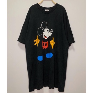 เสื้อยืดผ้าฝ้ายพิมพ์ลายแฟชั่นราคาระเบิดเสื้อยืดมือสองวินเทจ⭐️Disney Mickey Mouse 90’s ลายน่ารัก🐭รหัสเต็มS-3XL