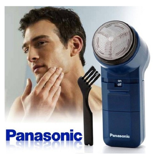 🔥🔥 เครื่องโกนหนวด Panasonic รุ่น ES-534 สีน้ำเงิน  (ใช้ถ่าน AA 2ก้อน)  รับประกันศูนย์1ปี / รุ่น ES68