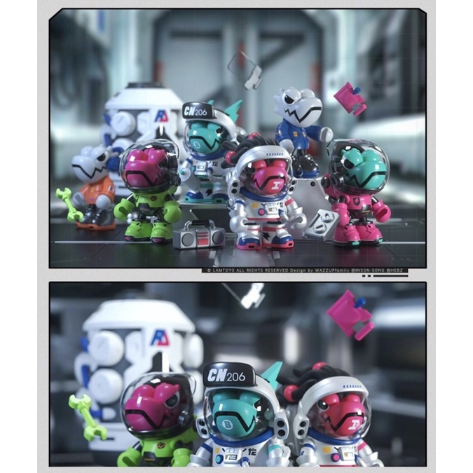 ️พร้อมส่ง️ ส่งฟรี Lamtoys WAZZUP Baby Chameleon Space 206