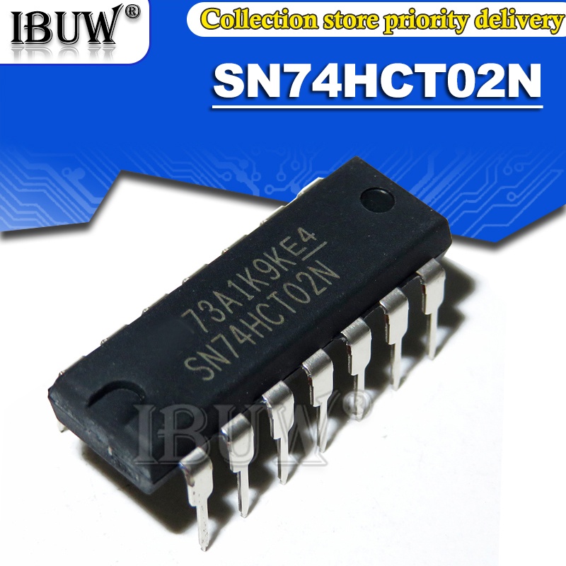 10PCS SN74HCT02N DIP14 SN74HCT02 74HCT02N 74HCT02 DIP แบบบูรณาการ IC