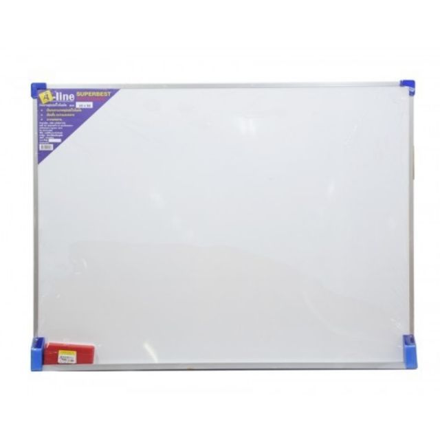 กระดานไวท์บอร์ดขนาด 40*60 cms. พร้อมแปรงลบกระดาน ราคาถูก Shopee Lazada