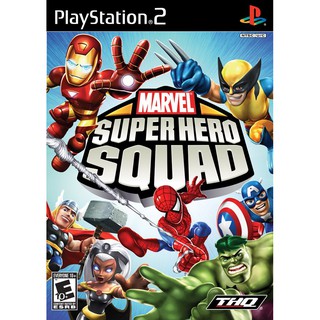 แผ่นเกมส์ps2 Marvel Super Hero Squad ps2 เกมเพล2รวมพลังมาร์เวล marvel ps2