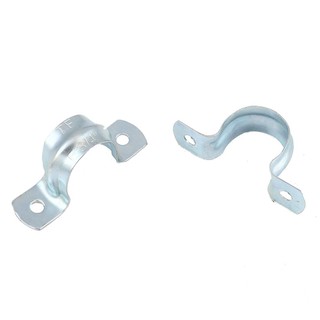 Pipe holder CONDUIT CLAMP EMT 2 P BT 3/4" PACK10 Conduit, accessories Electrical work ตัวยึดท่อ แคล้มจับท่อบาง 2 ขา 3/4