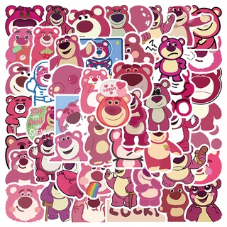 สติกเกอร์ ลายการ์ตูน Toy Story Lotso Bear กันน้ํา สําหรับติดตกแต่งรถจักรยาน แล็ปท็อป 10 ชิ้น 50 ชิ้น