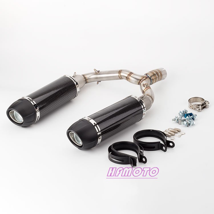 007MOTO ท่อไอเสียดัดแปลงรถจักรยานยนต์ GSR400 GSR600 BK400 BK600 ดัดแปลง GSR400 ท่อไอเสีย