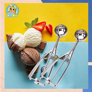 ช้อนตักไอศครีม ที่ตัก ไอศครีม ที่ตักไอติม 5/6 cm สแตนเลส Ice Cream Scoop สคูป ที่ตัก ผลไม้ ช้อนตักไอติม