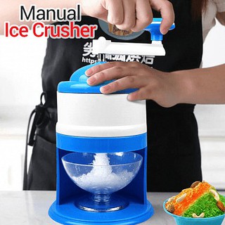 เครื่องทำน้ำแข็งใสมินิ พร้อมถ้วยรอง ใช้งานง่าย น้ำหนักเบา Ice crusher Getin.shape