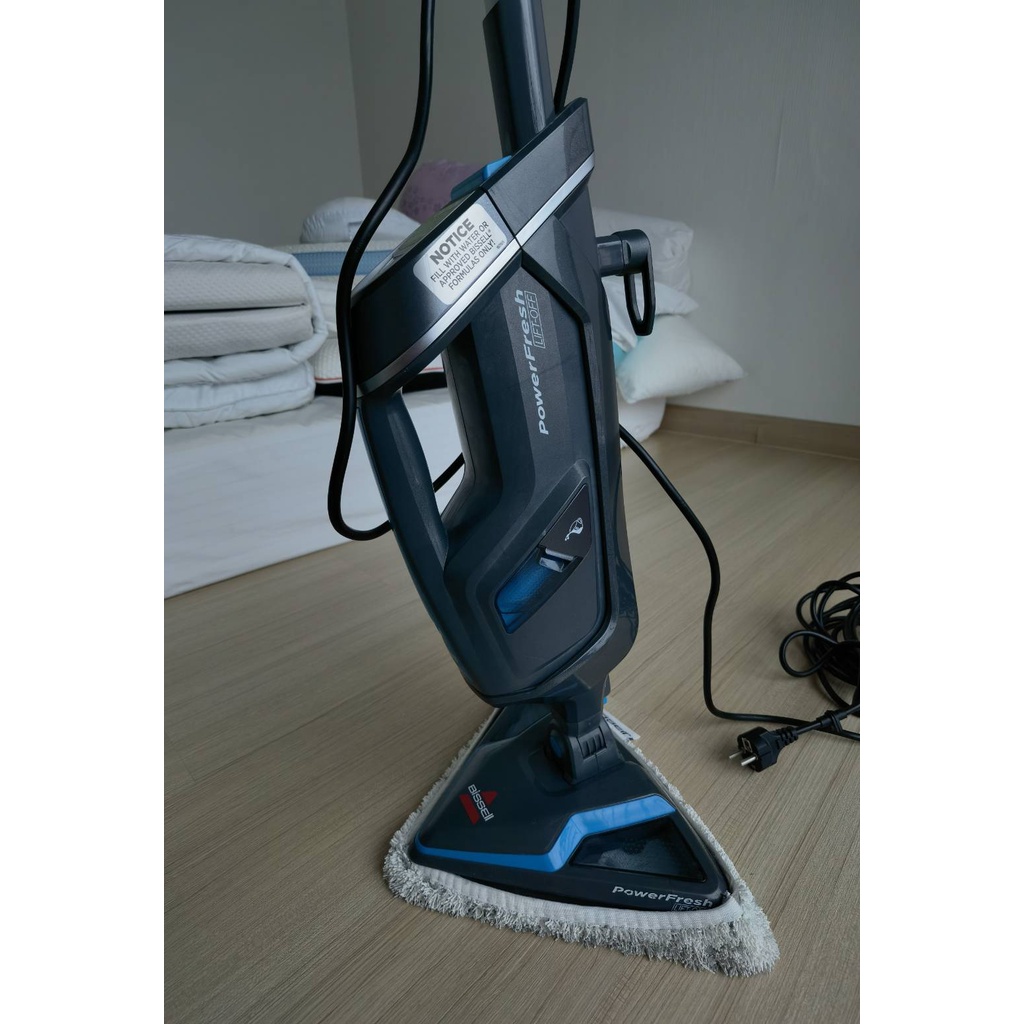 Bissell PowerFresh Lift-Off ไม้ถูพื้นไอน้ำสำหรับสัตว์เลี้ยง | เครื่องทำความสะอาดพลังไอน้ำเอนกประสงค์