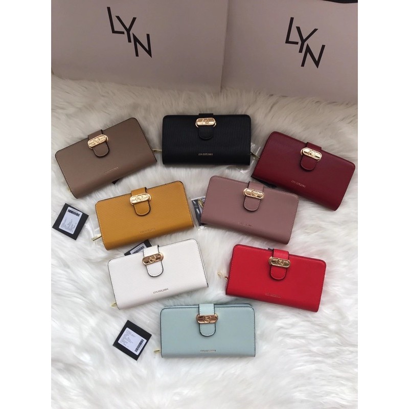 กระเป๋าสตางค์ผู้หญิง กระเป๋าสตางค์Lyn  outlet💯