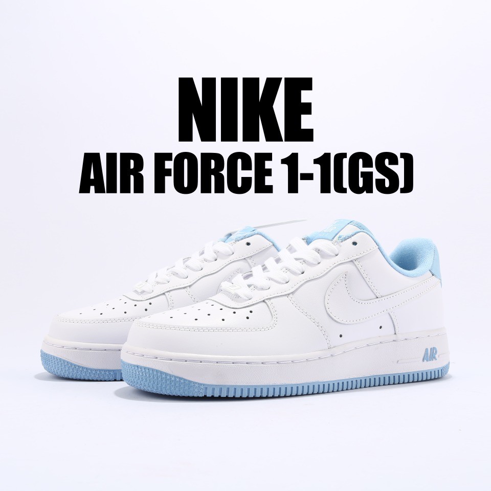 nike air force 1 white hydrogen blue