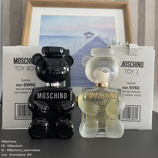 น้ำหอมแท้100% MOSCHINO TOY BOY , TOY 2 EDP 100ML TESTER