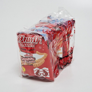 !!  สินค้าขายดี  !! ฮานามิ ข้าวเกรียบกุ้ง รสต้นตำรับ 30 กรัม แพ็ค 6 ซอง Hanami Prawn Cracker Original 30 g x 6 Bags