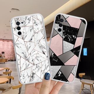 สีสันเรียบง่าย เคส OPPO A74 A54 5G เคสโทรศัพท์เคสกันกระแทกซิลิโคนใสนุ่มเต็มกล้องปก 301-1