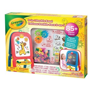 Artwork 3-IN-1 DOUBLE-SIDED EASEL CRAYOLA Stationary equipment Home use งานศิลปะ ชุดกระดานยืนวาดรูป CRAYOLA 3-in-1 อุปกร