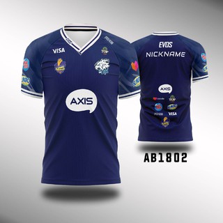 เสื้อยืด พิมพ์ลาย Evos Team Jersey With Onic Aura Geekfam เลือกลายได้ 2021