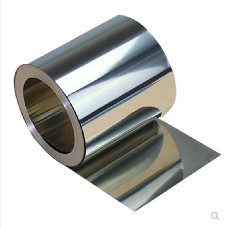 Stainless Steel Sus304 Thin Plate Sheet Foil 0.01mm - 0.25mm X 100mm X 1000mm
