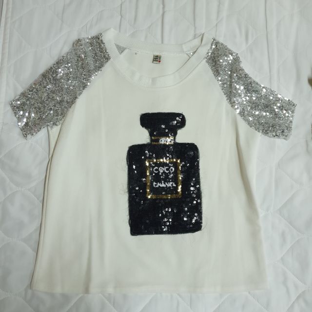 [มือ1] kt1🌻 เสื้อยืด ปักเลื่อม