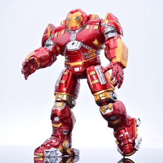 หุ่นฟิกเกอร์ Iron Dummy The Avengers Hulk พร้อมไฟ Led แบบใส