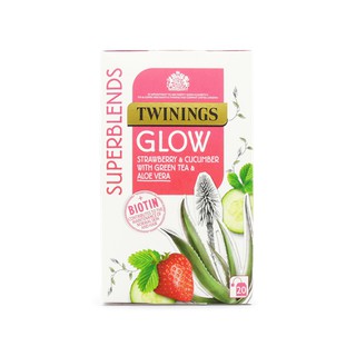 ขายแยกซอง 2กรัม ชา Twinings, SUPERBLENDS GLOW