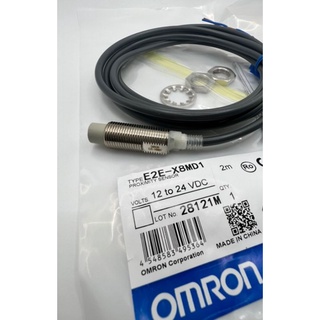 omron Proximity Sensor E2E-X8MD1 2M 12-24vdc 2สาย