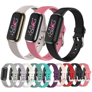 สาย Fitbit Luxe ซิลิโคน Band For Fitbit Luxe อ่อนนุ่ม กีฬา Watch Wrist Strap Loop For Fitbit Luxe Bracelet Replacement