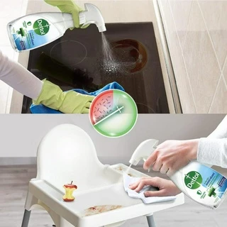 Dettol เดทตอล สเปรย์ฆ่าเชื้อเดทตอล เซอร์เฟสคลีนเซอร์ สเปรย์ทำความสะอาด 500มลX2