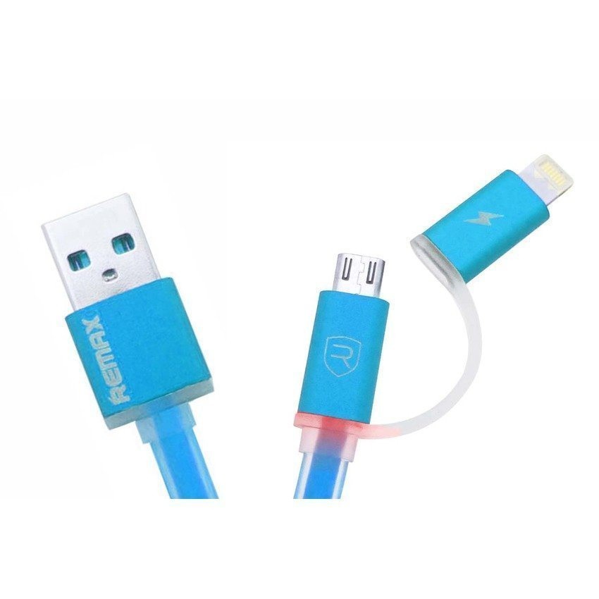 Remax Aurora 2in1 high Speed (Blue) Shopee Thailand