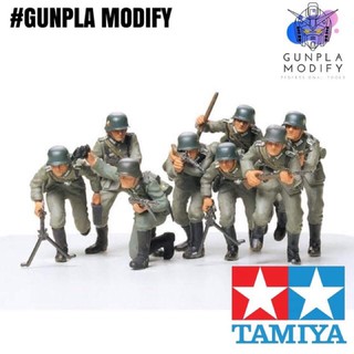 TAMIYA 35030 1/35 โมเดลประกอบ โมเดลทหาร German Assault Troops Infantry