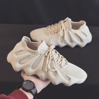 ❉◇♨ใหม่ Men s Yezzy-450 Trend Breathable ตาข่ายกีฬารองเท้าวิ่ง (39-44 ขนาด)