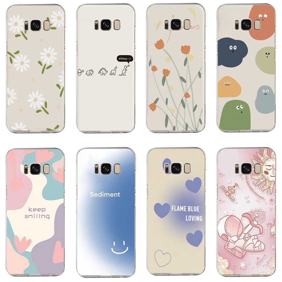 Samsung Galaxy s8 plus s9 plus เคส TPU นิ่ม ซิลิโคน ป้องกัน เคสโทรศัพท์