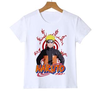 Sasuke T Shirt Child Naruto Shirt  Ninjia Naruto Kids Fashion T Shirt bh เสื้อยืด