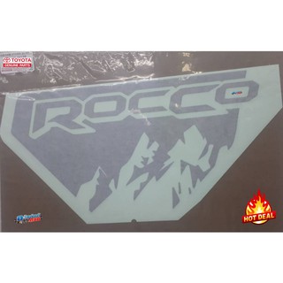 (ของแท้) สติ๊กเกอร์ โตโยต้า รีโว่ร๊อคโค่ Rocco ปี 2020 ฝั่งขวามือ