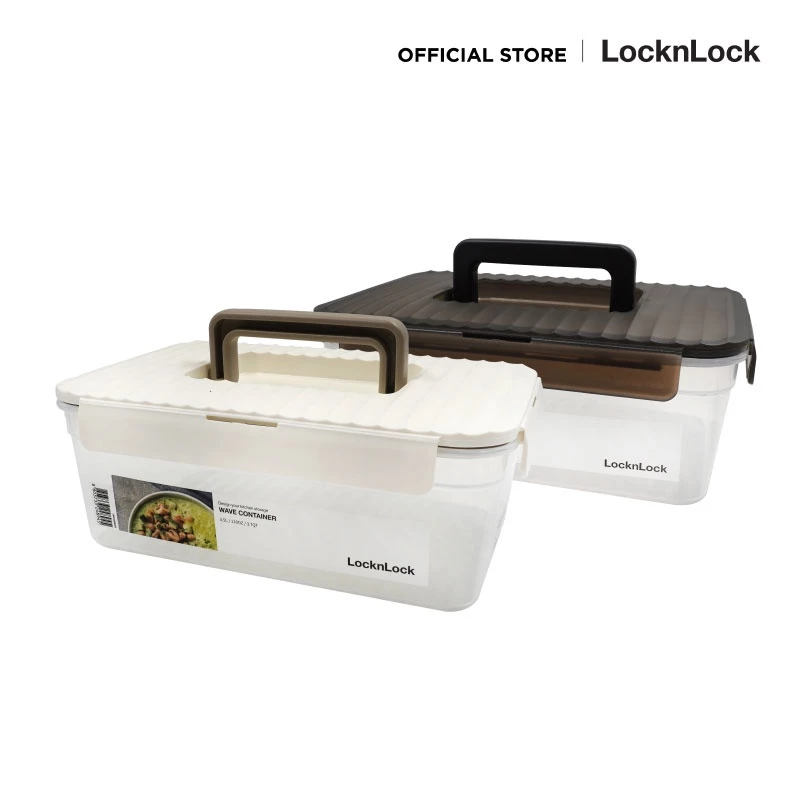 LocknLock กล่องถนอมอาหาร LocknLock WAVE ความจุ 3.5 L. รุ่น LWC208H