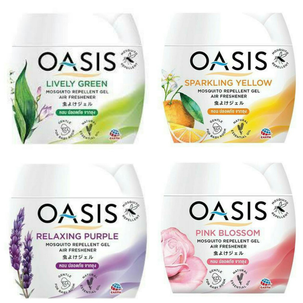 OASIS แวกซ์หอมไล่ยุง 180g - ประเทศไทย