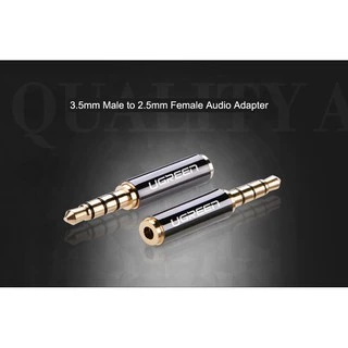 UGREEN รุ่น 20502 หัวแปลง AUX 3.5mm to 2.5mm Male to Female Stereo Studio Adapter Connector