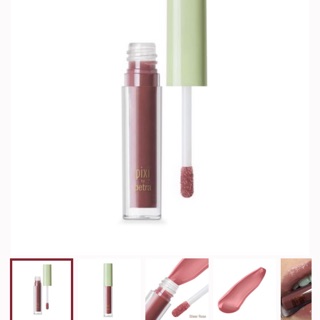 💄💋Pixi lip glossy lip plumper สี cheer rose 160บาท ของแท้ ซื้อมาเอง สีสวย ทาแล้วดูเป็นธรรมชาติเหมาะกับวันเบาๆ