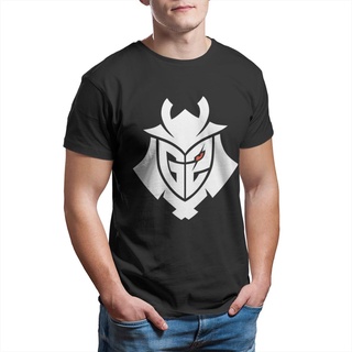 เสื้อยืดวินเทจG2 เสื้อยืดลําลอง ผ้าฝ้าย 100% แขนสั้น คอกลม พิมพ์ลาย League Of Legends LOL MOBA Esports สําหรับผู้ชายS-5X