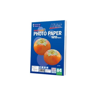 Hi-jet กระดาษโฟโต้ผิวมัน Inkjet Fruit Series Glossy Photo Paper 120 แกรม A4 100 แผ่น