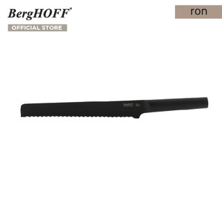 BergHOFF มีดหั่นขนมปังสแตนเลสสตีลเคลือบ Non-Stick   รุ่น Ron ทนทาน 23 ซม. สีดำ 3900000