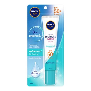 NIVEA Sun Protect &amp; White SPF 50+ PA+++ Sun Serum 30ml.